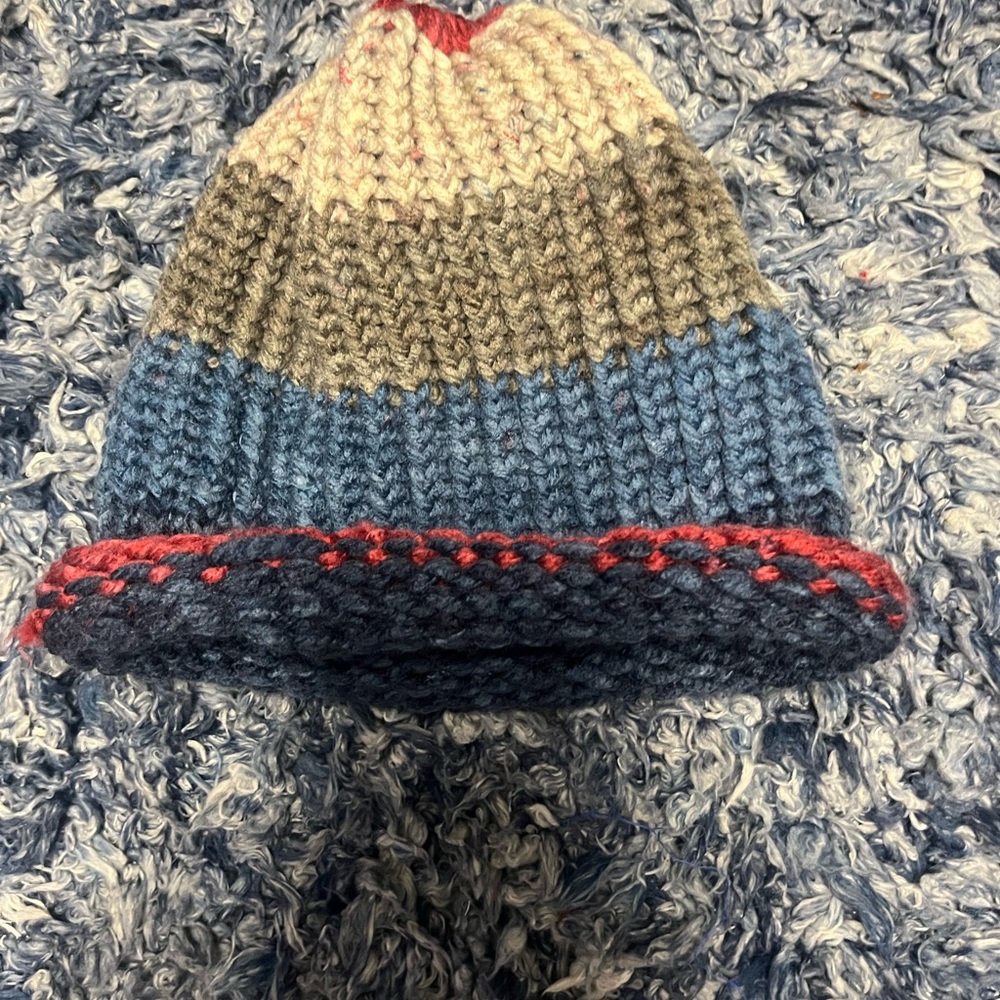 Double knit homemade hat